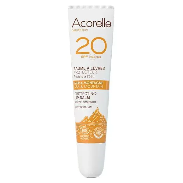 Acorelle Nature Sun Baume à Lèvres Protecteur Spf20 Bio 10ml