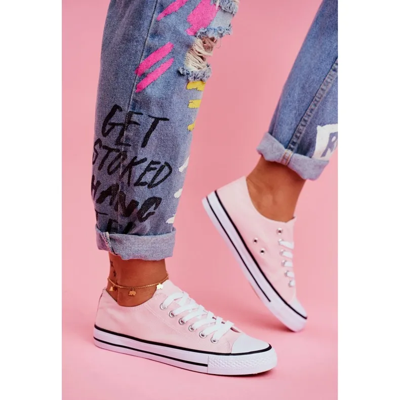 PS1 Baskets Omerta roses classiques pour femmes