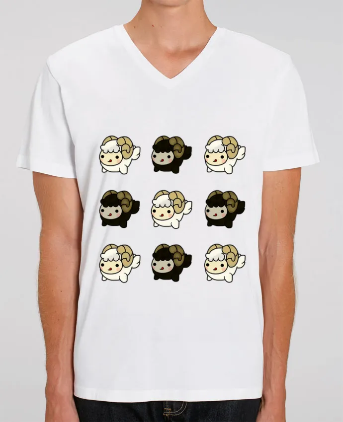 T-shirt homme Cabritas de Colores en Miniatura par MaaxLoL