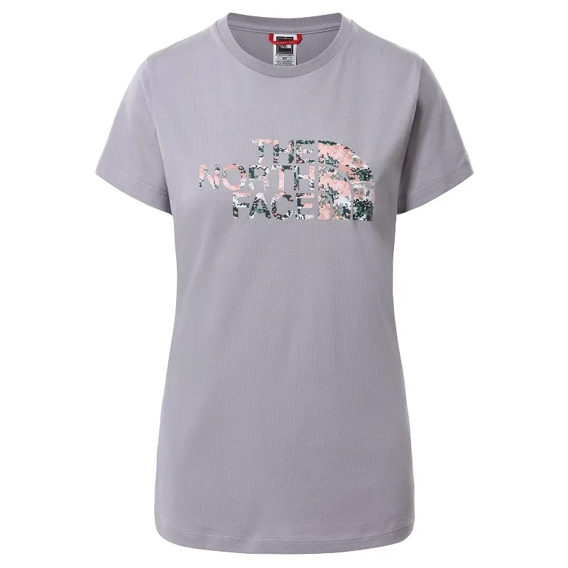 T-Shirt The North Face Femme S/S Easy Tee Minimal Grey